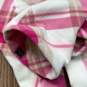 Polar Feet Canada boot socks pink argyle size 6-7.5